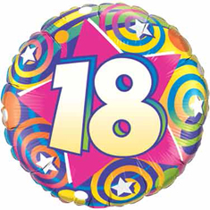 18th Birthday Balloon